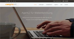 Desktop Screenshot of compronet.de
